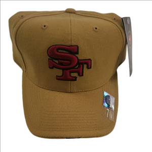 Nike Team 2000s Tan & Red NFL SF 49ers Logo Cap